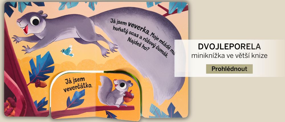 Najdi mlade - leporelo, knizka v knizce